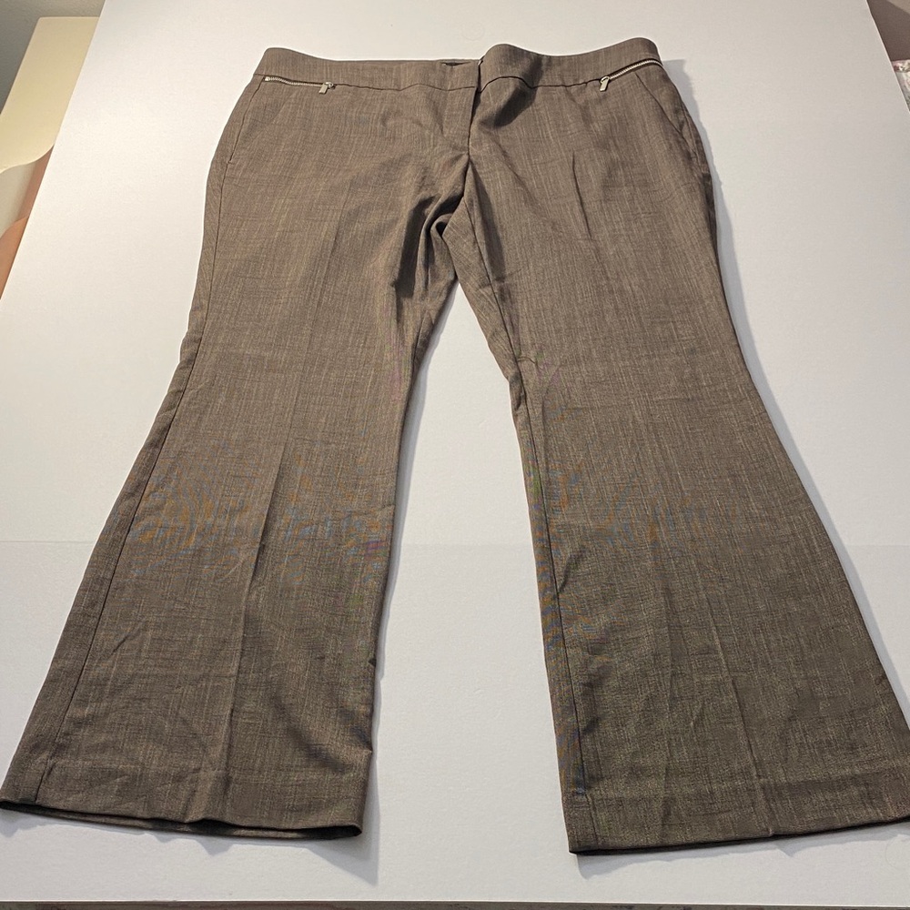 New York & Company Brown Suiting Pants